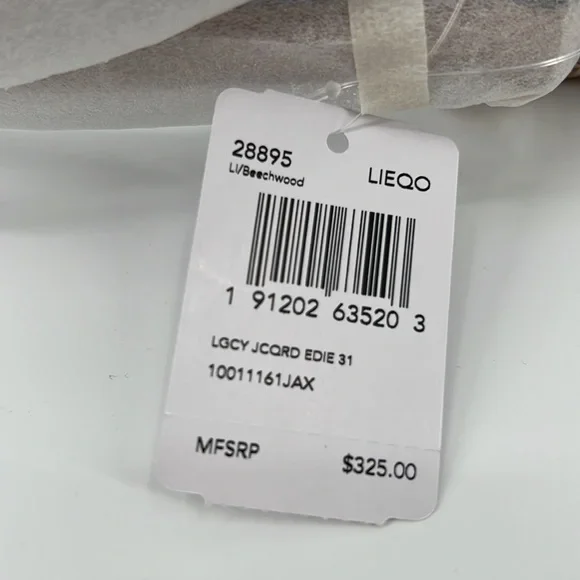 New Coach Edie 31 Jacquard and Leather Shoulder Bag Beechwood - Picture 13 of 13